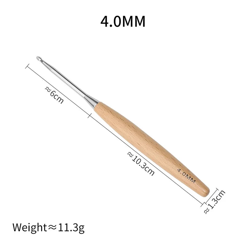 DIY Crochet Hook for Knitting & Yarn