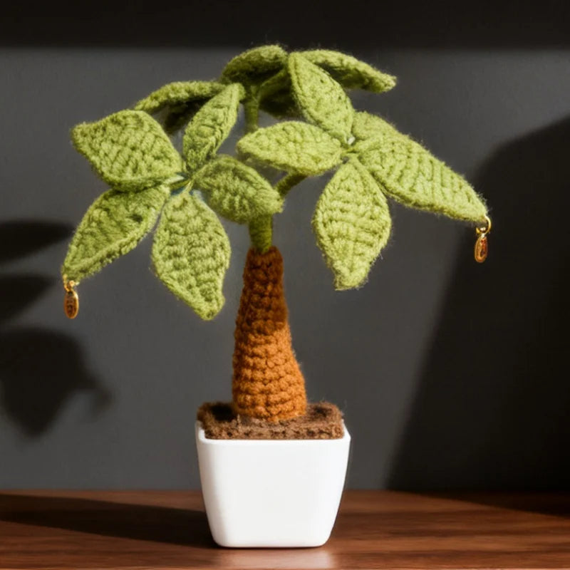 Handmade Crochet Money Tree