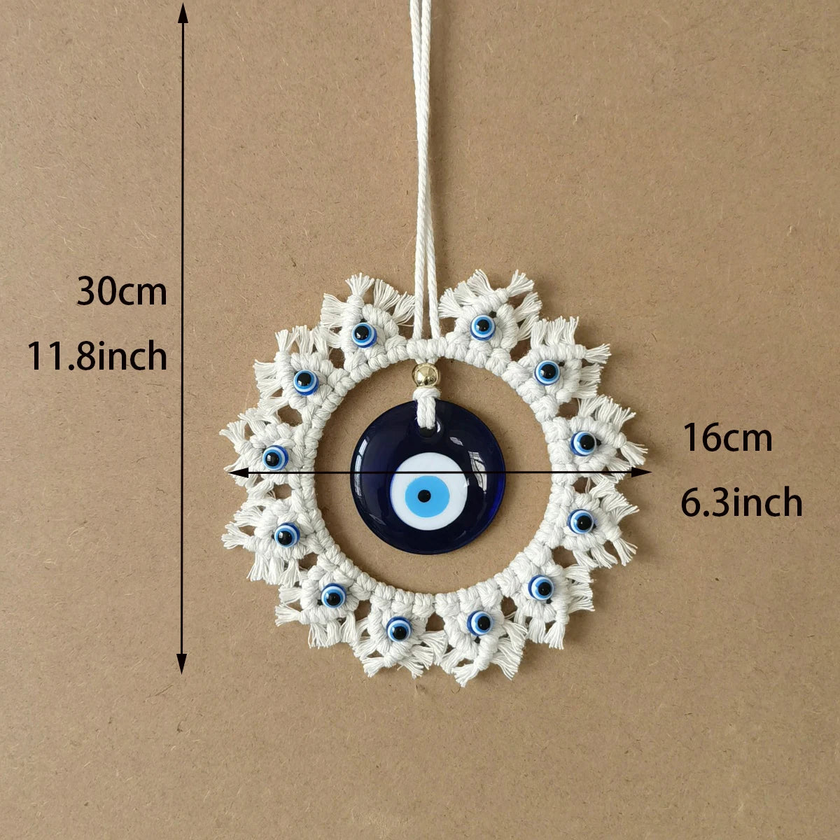 Handcrafted Evil Eye Decor