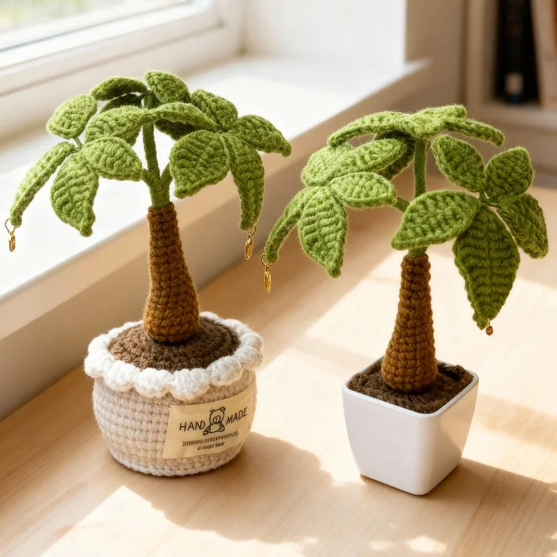 Handmade Crochet Money Tree