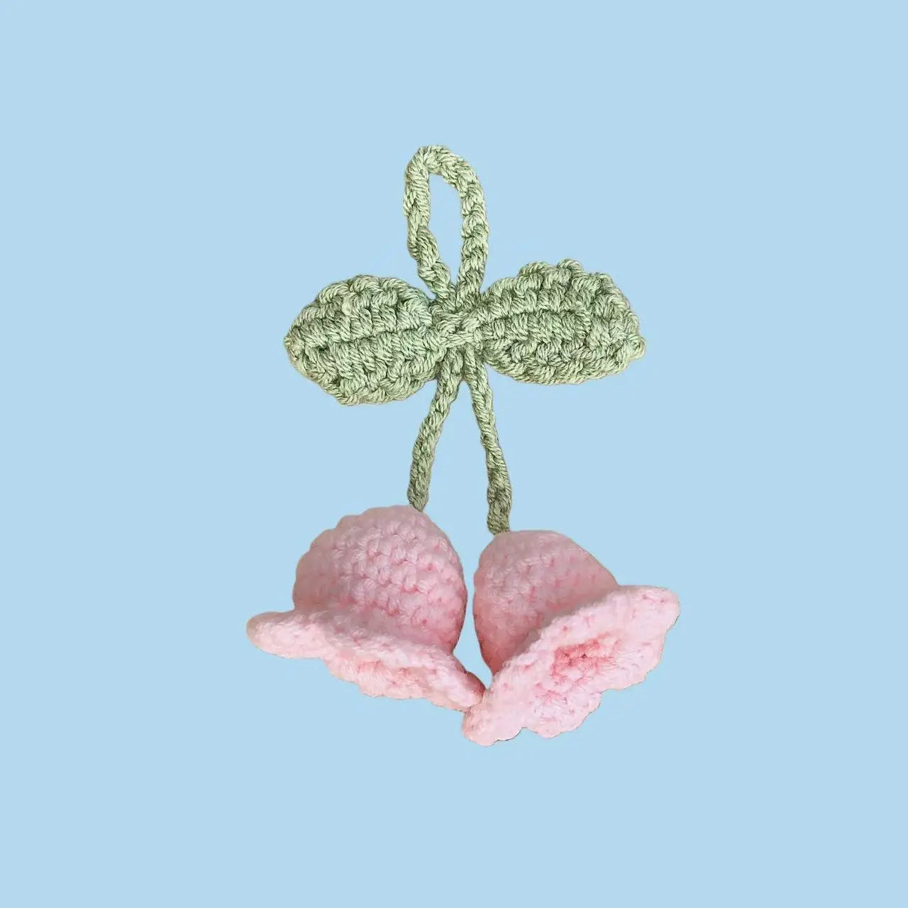 Crochet Lily Pendant Charm