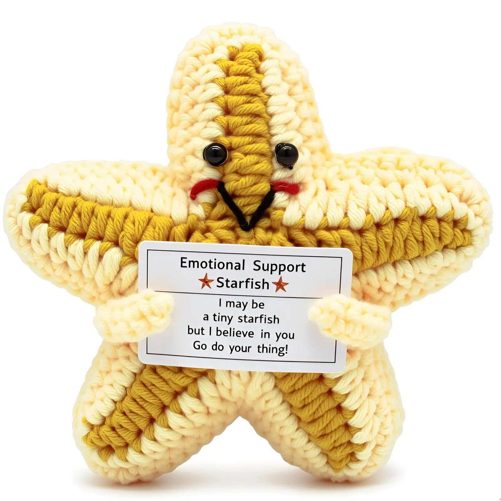 Crochet Positive Cow Decor