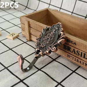 Retro Rose Curtain Hooks