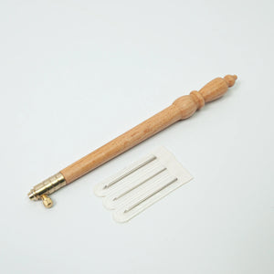 Tambour Crochet Hook with 3 Needles