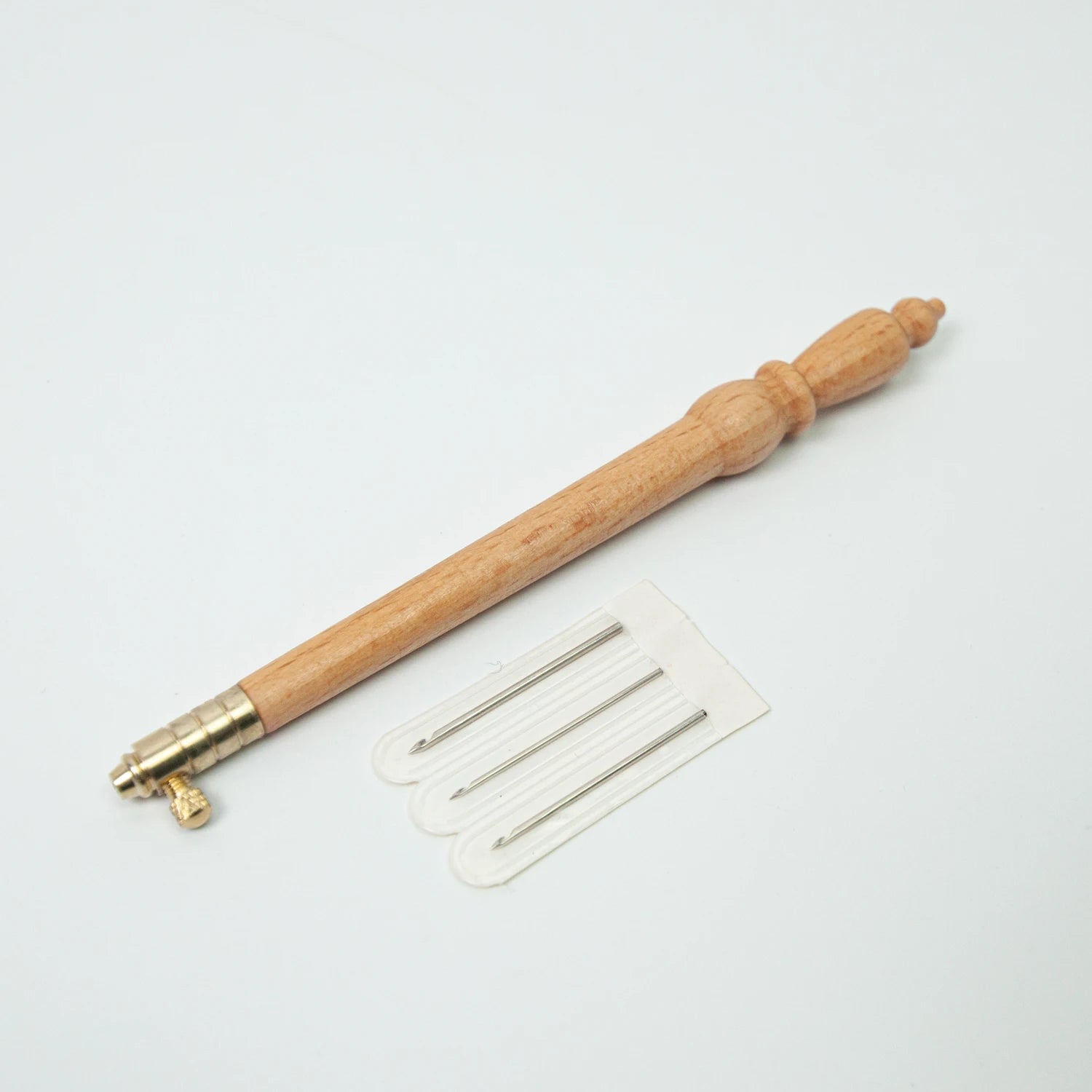 Tambour Crochet Hook with 3 Needles