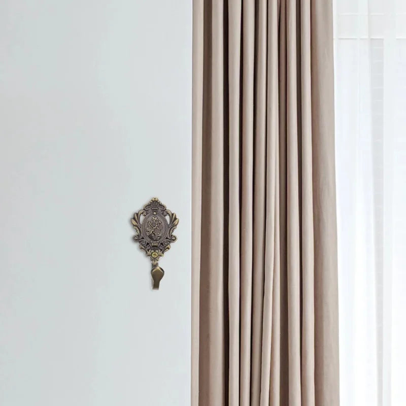 Retro Rose Curtain Hooks