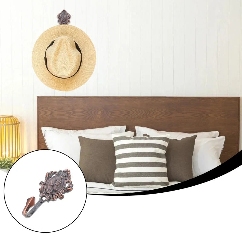 Retro Rose Curtain Hooks