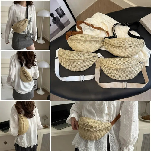 Boho Woven Shoulder Bag