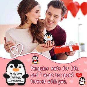 Handmade Crochet Penguin Gift