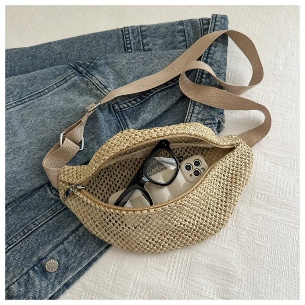 Boho Woven Shoulder Bag