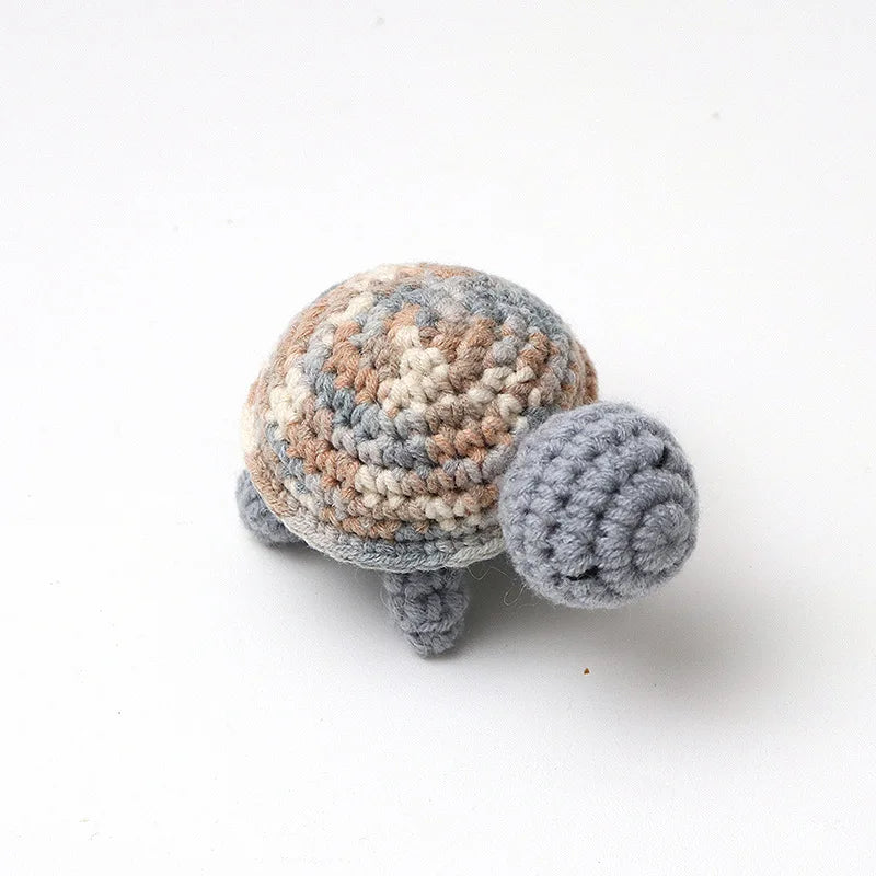 Crochet Turtle Plush Ornament