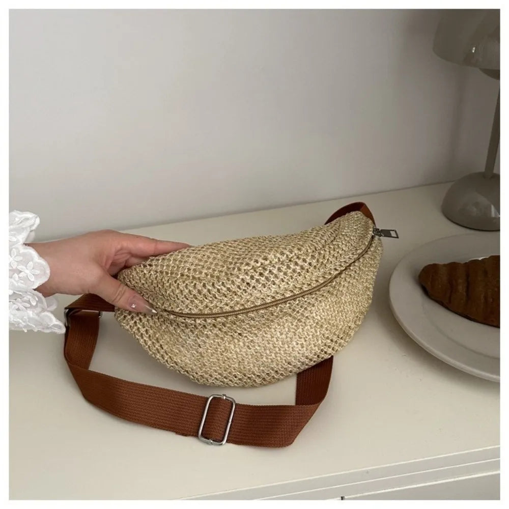 Boho Woven Shoulder Bag