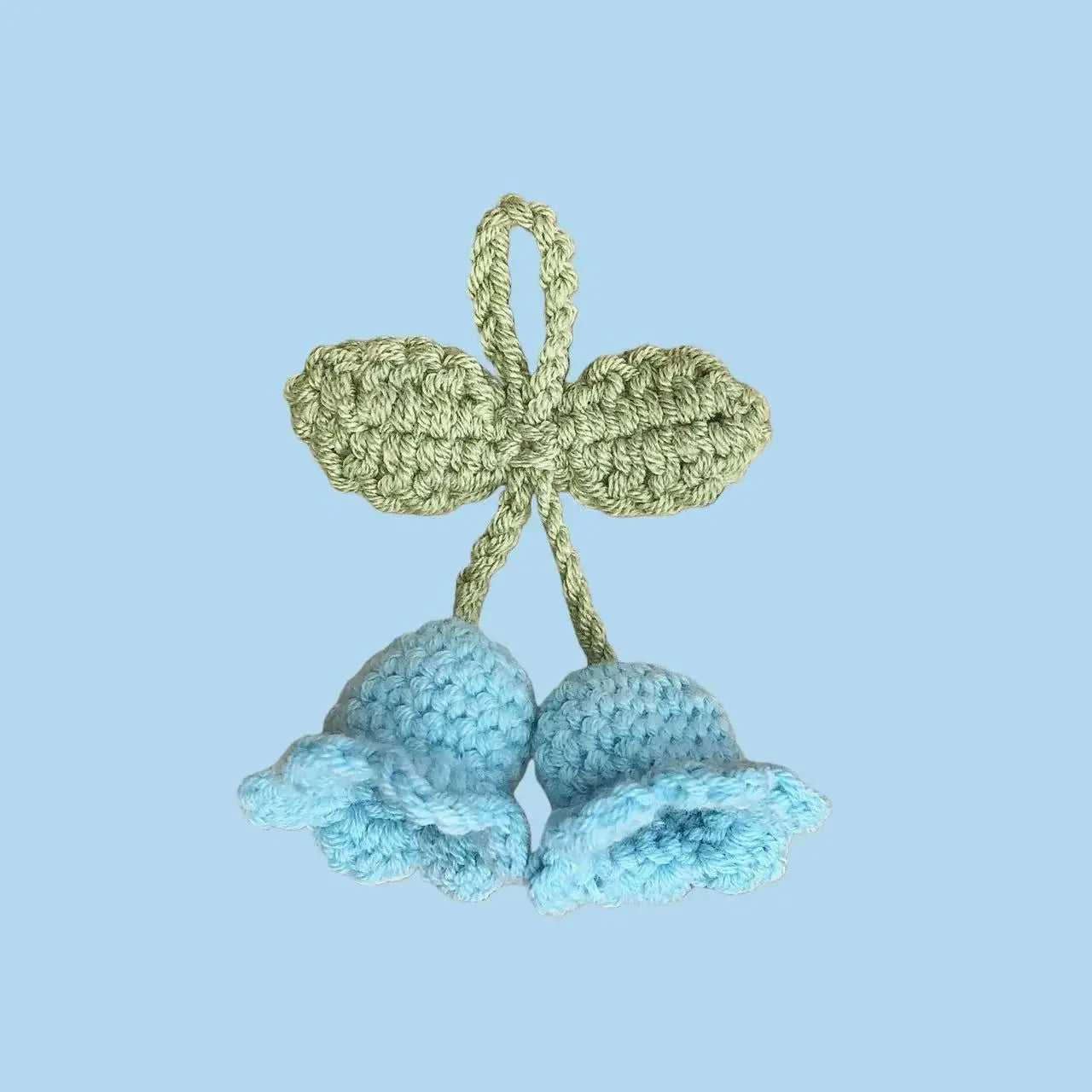 Crochet Lily Pendant Charm