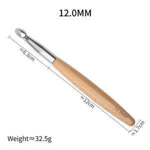 DIY Crochet Hook for Knitting & Yarn