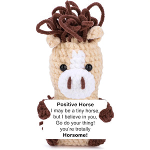 Handmade Crochet Energy Horse