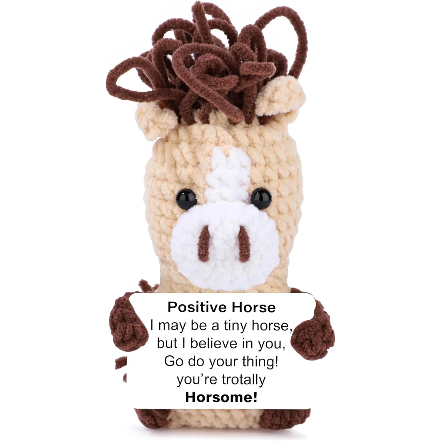 Handmade Crochet Energy Horse