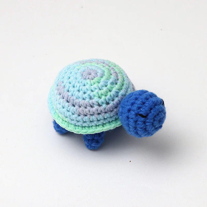 Crochet Turtle Plush Ornament