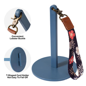 Yarn Holder Spinning Stand with Wrist Strap