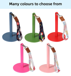 Yarn Holder Spinning Stand with Wrist Strap
