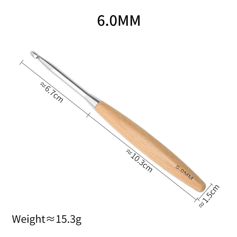 DIY Crochet Hook for Knitting & Yarn