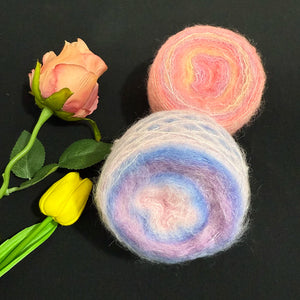 Gradient Mohair Crochet Set