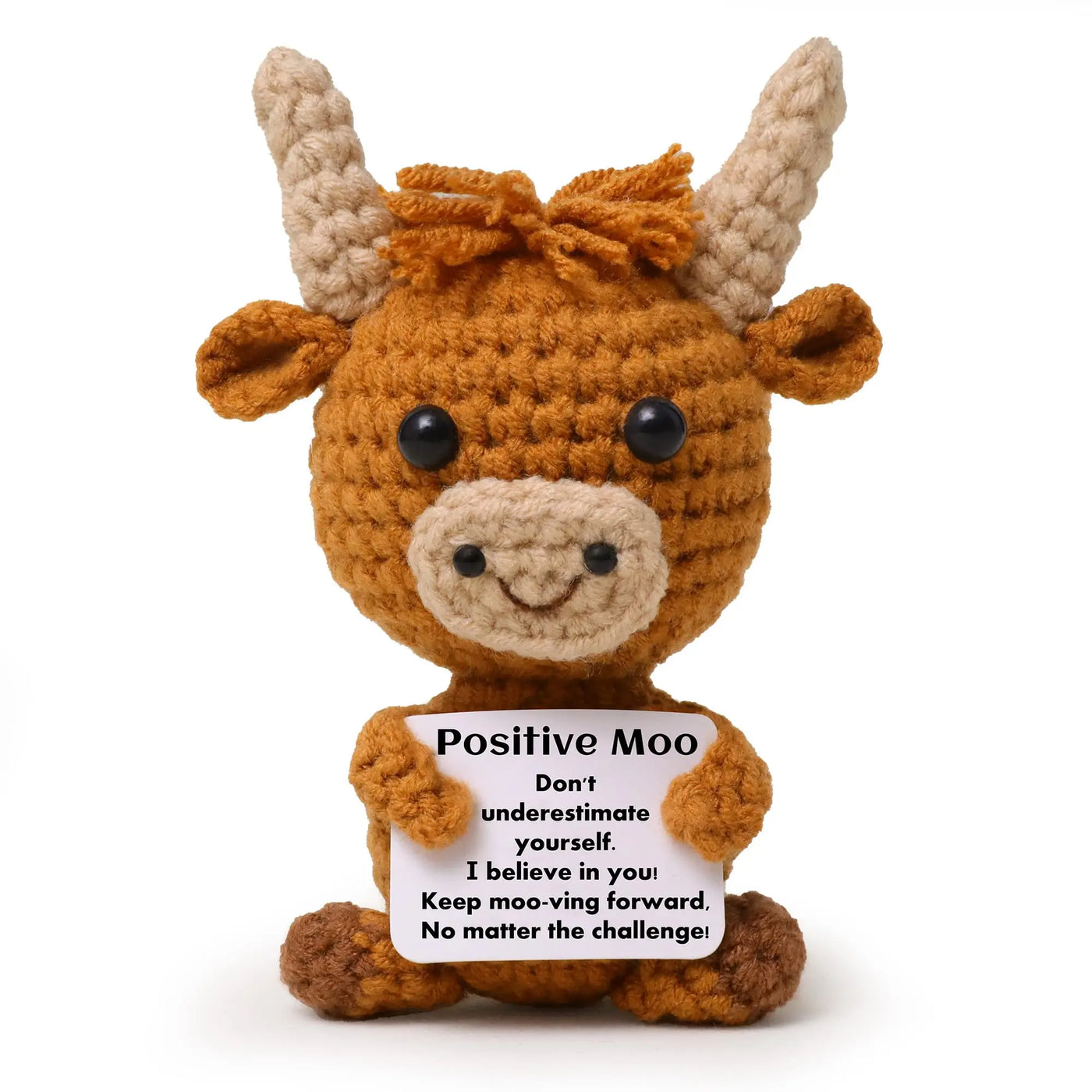 Funny Knitted Cow Doll