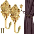 Retro Rose Curtain Hooks