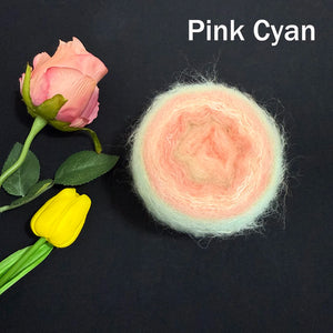 Gradient Mohair Crochet Set