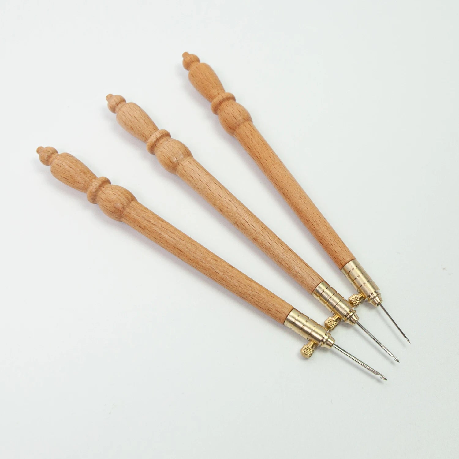 Tambour Crochet Hook with 3 Needles
