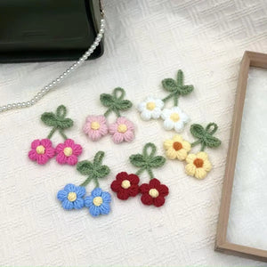 Crochet Lily Pendant Charm