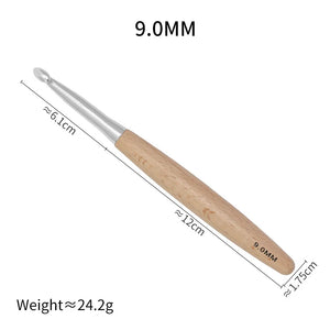DIY Crochet Hook for Knitting & Yarn