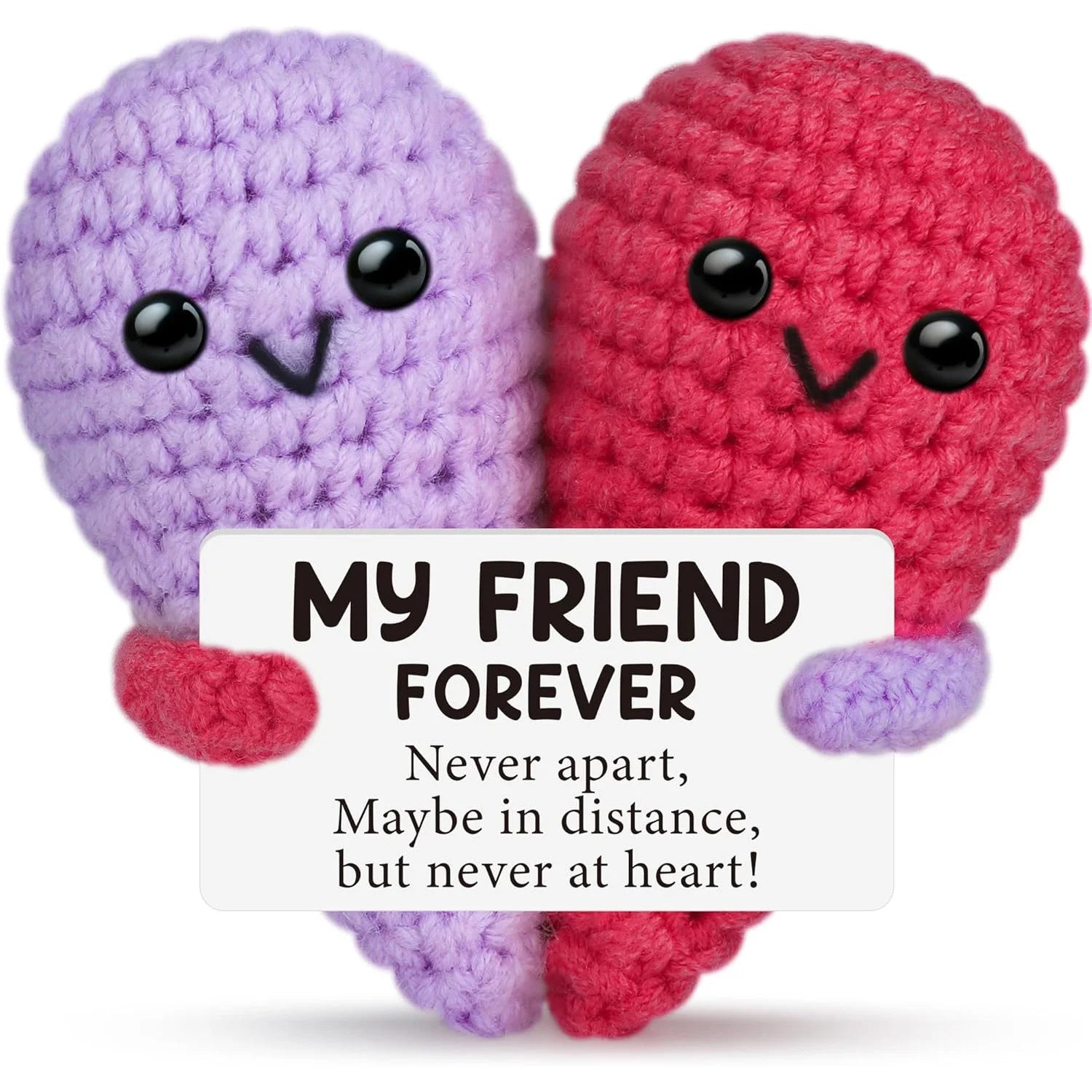 Crochet Positive Cow Decor