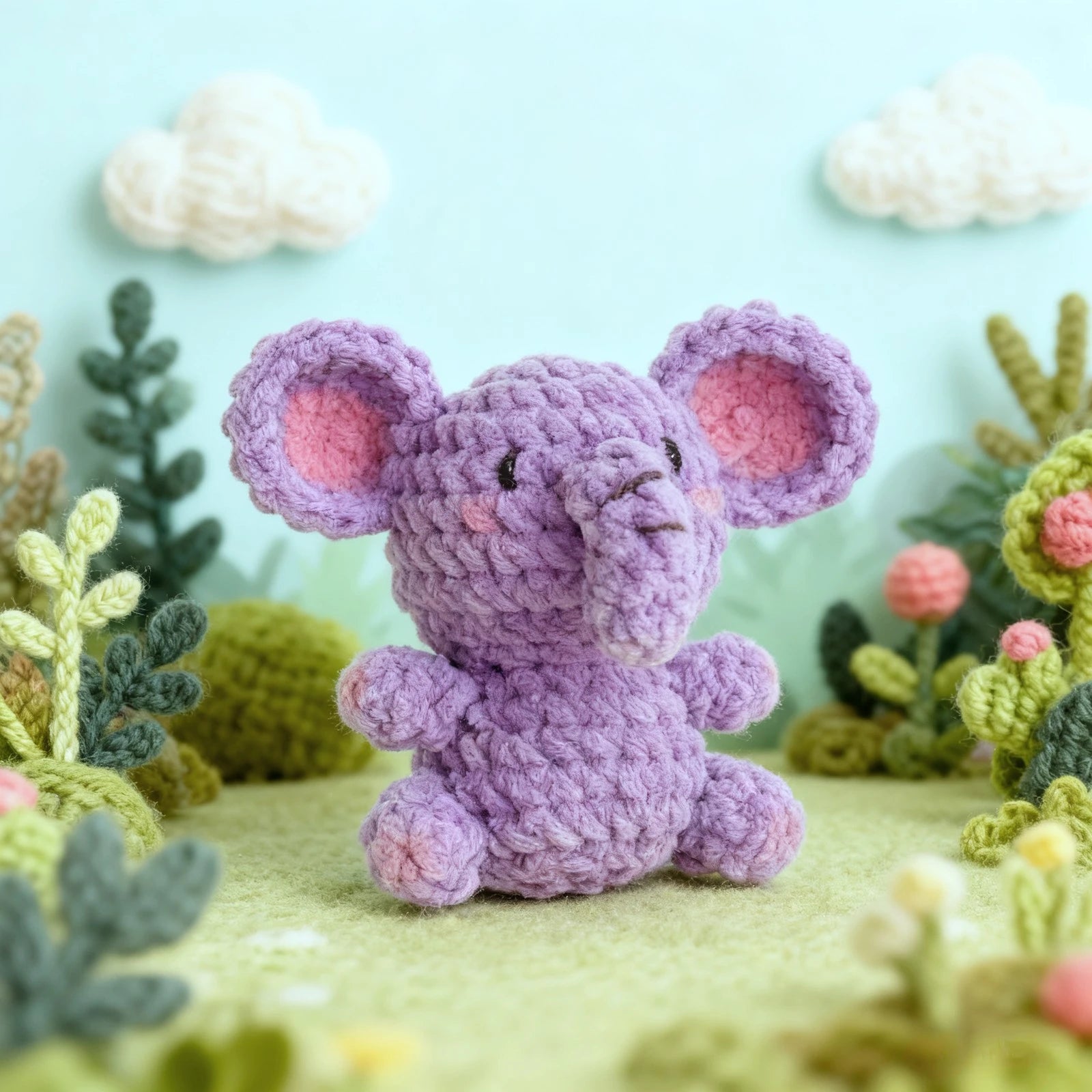 Easy Elephant Crochet Craft