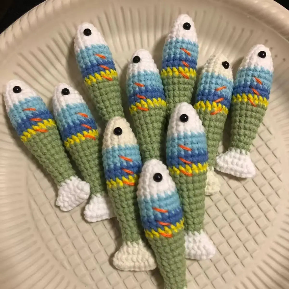 Handmade Crochet Sea Keychain