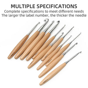DIY Crochet Hook for Knitting & Yarn