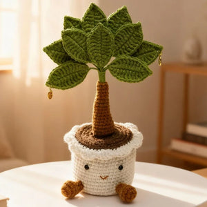 Handmade Crochet Money Tree