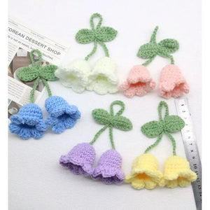 Crochet Lily Pendant Charm