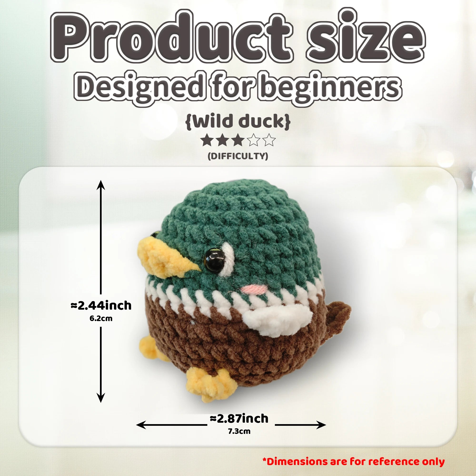 Handmade Wild Duck Crochet