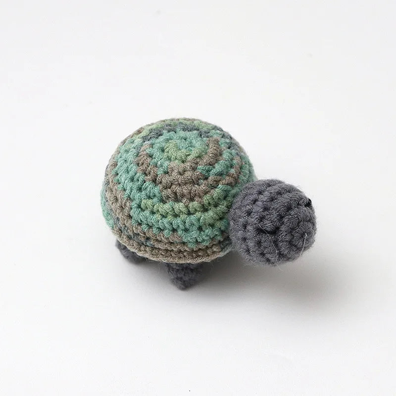 Crochet Turtle Plush Ornament