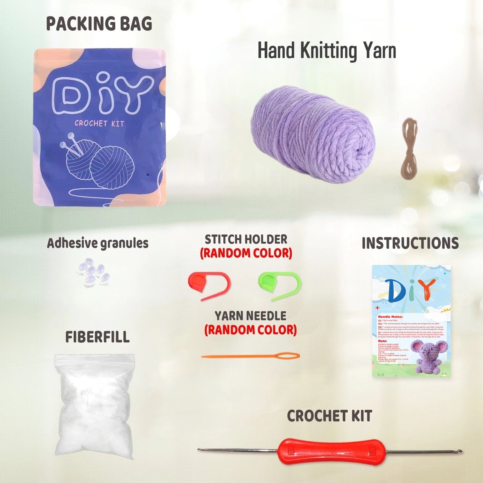 Easy Elephant Crochet Craft