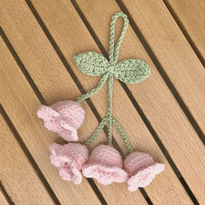 Crochet Lily Pendant Charm