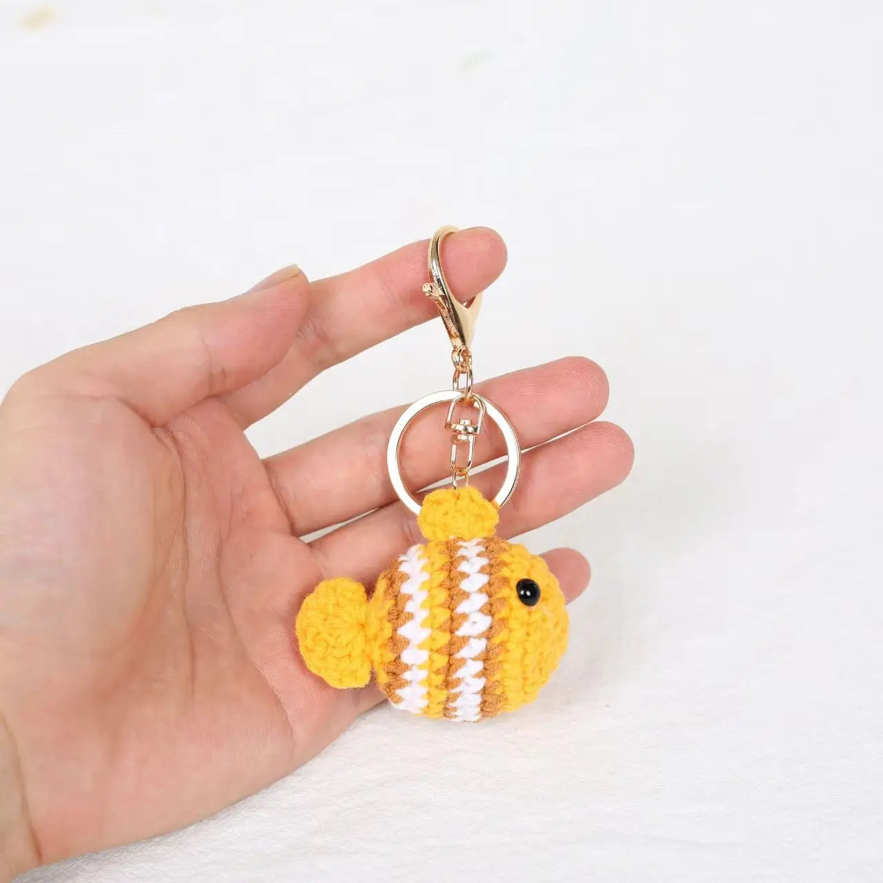 Handmade Crochet Sea Keychain