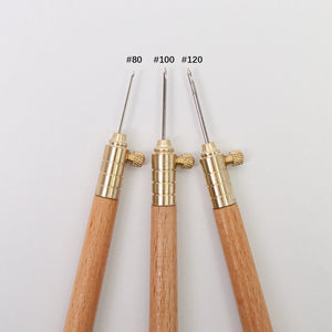 Tambour Crochet Hook with 3 Needles