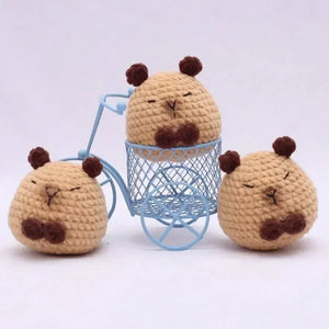 Crochet Capybara Plush Toy