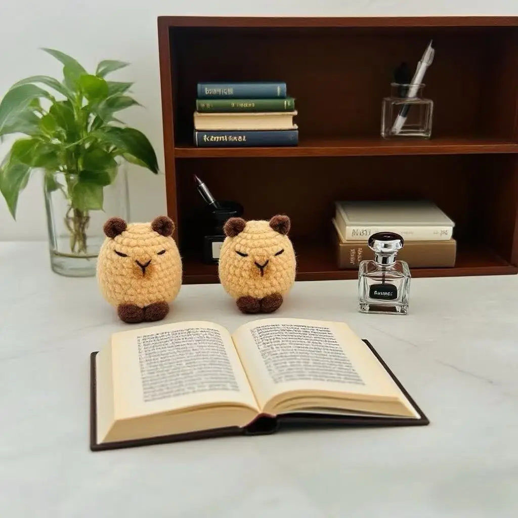 Crochet Capybara Plush Toy