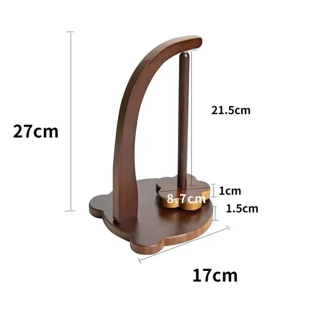 Wooden Rotating Yarn Holder Spinner