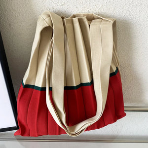Retro Crochet Tote Bag