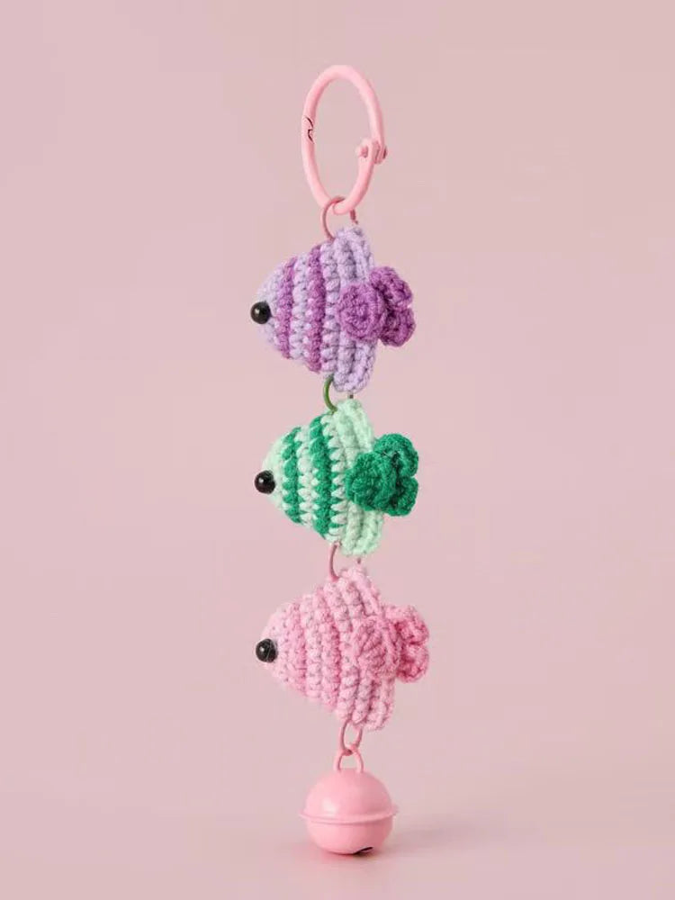 Handmade Crochet Sea Keychain