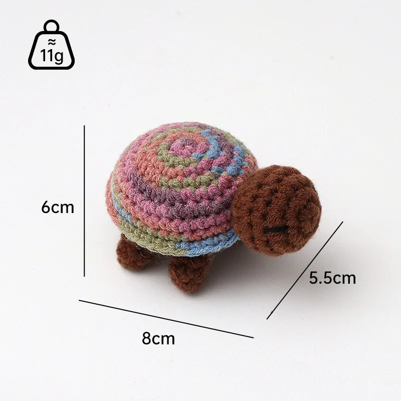 Crochet Turtle Plush Ornament