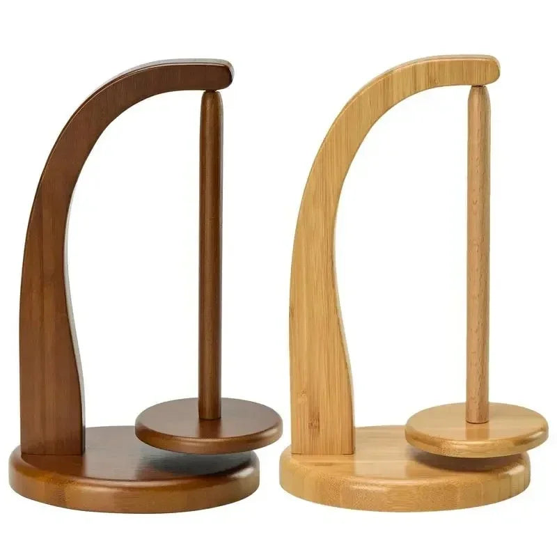 Wooden Rotating Yarn Holder Spinner